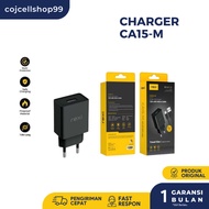 Charger Single USB Charger With MicroUSB Cable Rexi CA15-M 5V 1.5A Original