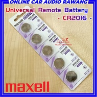 Original Maxell Battery / Car Remote Battery - CR2016