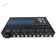 Auto Square 9 Band Graphic Equalizer Digital Car Audio Car Amplifier Equalizer+Adjustable Filter