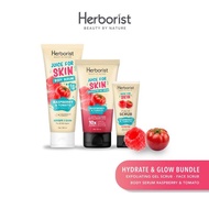Herborist Juice for Skin Bundle 3 in 1 (Body Serum + Exfoliating Gel + Face Scrub) | Paket Herborist
