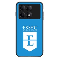 Phone Case poco X7 X6 X5 X3 PRO GT 4G 5G TPU Rubber Softcase ESSEC Business School Singapore