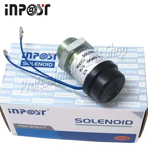 1PC New MM409-67001 12V Stop Solenoid Valve MM40967001 For Mitsubishi S3L2-E2 S4L S4L2 L2E K4E K4F K