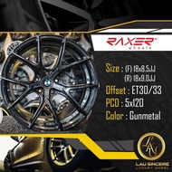 Raxer (F) 18x8.5JJ(R) 18x9.0JJ 5x120 Gunmetal