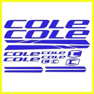 【hot sale】 cole bike frame design vinyl cutout stickers