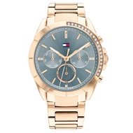 Tommy Hilfiger Kennedy Carnation Gold Stainless Steel Bracelet Multifunction Watch TH-1782386