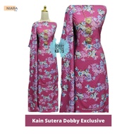 Dobby Exclusive Silk Fabric - Pasang Fabric - Jubah - Baju Kurung