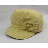 Yellow Plain Army Cap