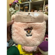 Original Disney Soft Pink Fur Bambi Pouch Wallet