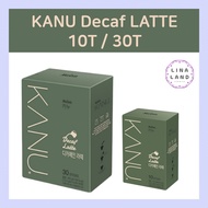 [MAXIM] KANU Decaf Latte 10T / 30T | Korean Instant Stick Coffee