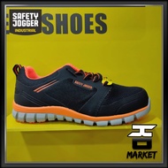 Safety Shoes Jogger Model Ligero Orange S1P ESD SRC METAL FREE Nano Carbon