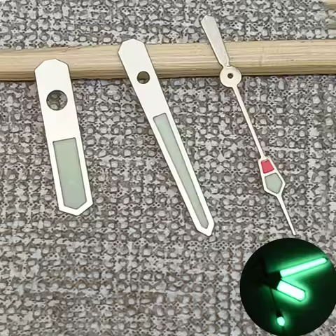 NH35 Watch Hands C3 Green Luminous NH36 Hands Fits for NH35 NH36 4R35 4R36 7S26 Movement Customized 