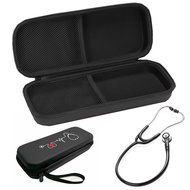 Portable Stethoscope Storage Bag PU Carrying Storage Bag Anti-scratch with Mesh Bag for 3M Littmann 