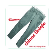 HIJAU Uniqlo Chinos PANTS | GREEN GREEN