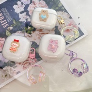 For Redmi Buds 6 Play Case Buds 6 Active / Buds6 Pro cute cartoon Silicone Transparent Earphone Cove
