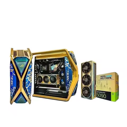 5090 Gold Astral Chassis Graphics Card