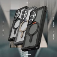 [3色可選]Samsung S26 Ultra Plasma XTE MagSafe 軍用級手機殼 黑/橙｜抗撞、抗衝擊、防滑、可無線充電、磁吸