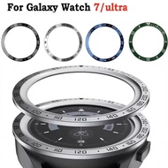 Metal Bezel Rings for Samsung Galaxy Watch Ultra 47mm Steel Bezel Protection for Galaxy Watch 7 40mm