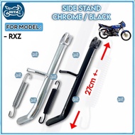 RXZ SIDE STAND TONGKAT TEPI STANDARD CHROME / BLACK LOCAL