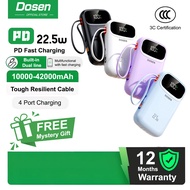 [3C certification] DOSEN Original Powerbank fast charging  Y342 PD22.5W Portable 25000mAh Comes with