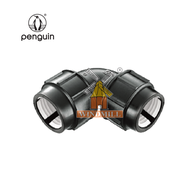[1pieces] Equal Elbow HDPE FITTINGS hose connector Poly pipe Fitting Penguin Polypipe 20mm 25mm 32mm
