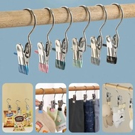 Chandra Toserba Gantungan Stainless Mini Serbaguna Hanger Jemuran Pakaian Baju Celana Kaos Kaki / Je