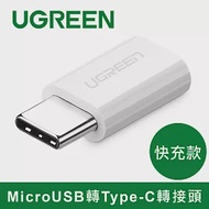 綠聯 USB Type-C轉接頭 (快充款 黑色)