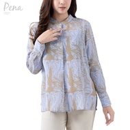 Pena house เสื้อเชิ๊ตผู้หญิงคอจีน แขนยาว POSL012403