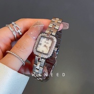 Full Diamond Watch Female Square Fashion Female Watch