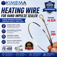 FS-400 2mm Element Heating Wire Hand Impulse Sealer Heating Wire Plate