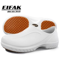 EIFAK 👨‍🍳👨‍🍳 รองเท้าเชฟครัว กันลื่น/รองเท้าเชฟตี้/รองเท้านิรภัย/รองเท้าเชฟกันลื่น  Chef Shoes for Me