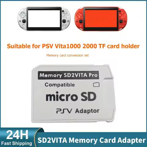 SD2VITA 6.0 Memory Card Adapter for PS Vita 1000 2000 3.65 System for PS Vita Henkaku 3.65 Micro-Sec