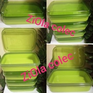 HIJAU Sinagture green tupperware / ezy keeper tupperware
