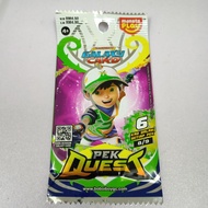 PEK QUEST BOBOIBOY GALAXY CARD MONSTA CARD