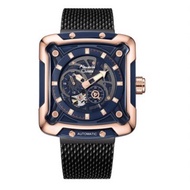 [Original] ALEXANDRE CHRISTIE 3039MABURBU BLUE ROSEGOLD. AUTOMATIC MEN WATCH