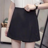 Half-Length Skirt Shorts Culottes Medium Large Size L-4XL A-Line High Waist Slimmer Look Versatile 4