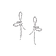 [Ready Stock] HEFANG HEFANG Streamer Earrings Classy Female Earrings All-Match Holiday Gifts