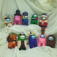 AMONG US FIGURE SET 10PCS CAKE TOPPER DISPLAY DECORATION