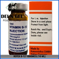 ✗ ℗ ☏ ROTEX B-12 FOR GAMEFOWL USE (10ML)