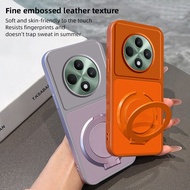 Applicable to OPPO RENO12F CPH2687 F27 RENO 12F  F27 RENO12F  Circular magnetic phone case with brac