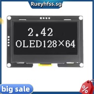 OLED Display Module-128x64 Resolution- 2.42-Inch Size, High-Contrast White Screen, for /SPI Interfac