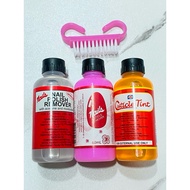 Nail Polish Remover, Nail Cuticle Remover & Cuticle Tint 60ml