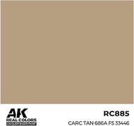 AK Real Colors RC885 CARC Tan 686A FS 33446 (17ml) (Old RC079)