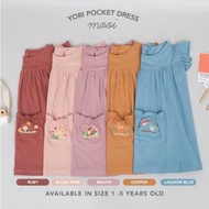 [Can Cod] Mooi Dress Girls Yori Pocket Dress