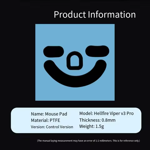 Teflon foot stickers compatible with Razer Deathadder V3 Pro Wired Mouse esports gaming mouse access