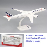 โมเดลเครื่องบินพลาสติกพร้อม A350-900 A350 1/200เครื่องบินเครื่องบินของเล่นเก็บสะสม ABS แบบเครื่องบิน