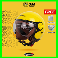 Helm Cargloss YRH Hijab Ori | Helm Wanita | Retro Bogo | Helm Half Face | Jual Helm