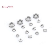 16PCS Steel Bearing 3X6X2mm 6X10X3mm for  C14 C24 B36 MN D90 MN-90 MN99S RC Car Spare Parts Upgrade 
