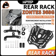 Zontes 368G Monorack Top Box Bracket Mono Rack Heavy Duty Stainless Steel Rear Rack Zontes 368G 368E