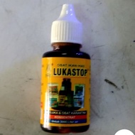 obat ikan hias aquarium LUKASTOP 30ml