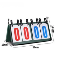 New Style Basketball Scoreboard Reversible Football Badminton Soldier Game Scoreboard Flip Scoreboar